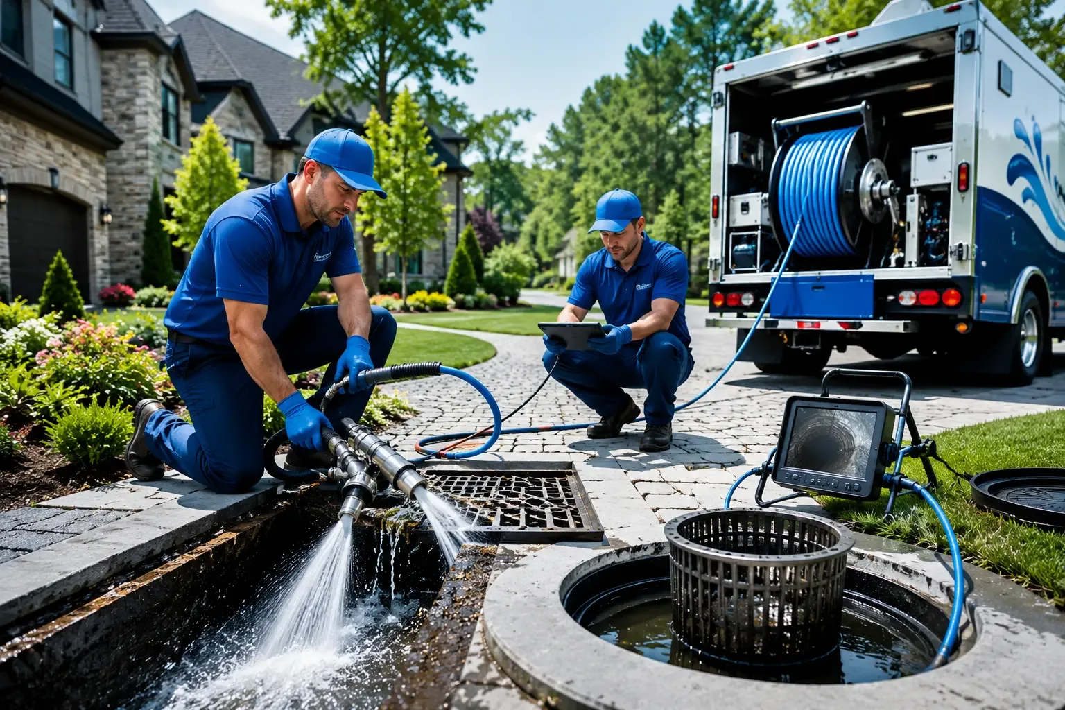 Local outdoor drain cleaning professionals in Big Laurel, KY