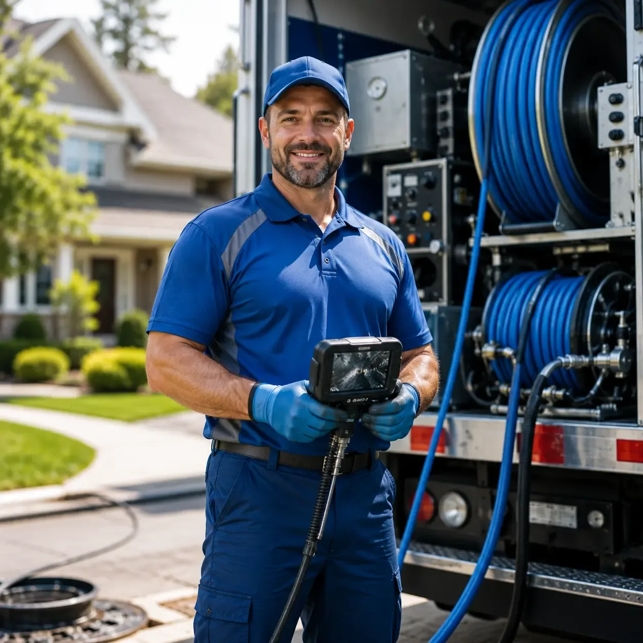 Local outdoor drain cleaning specialists in Big Laurel, KY